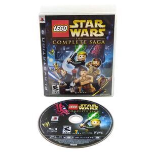 LEGO Star Wars Complete Saga PS3 Game Black Label Sony Playstation 3